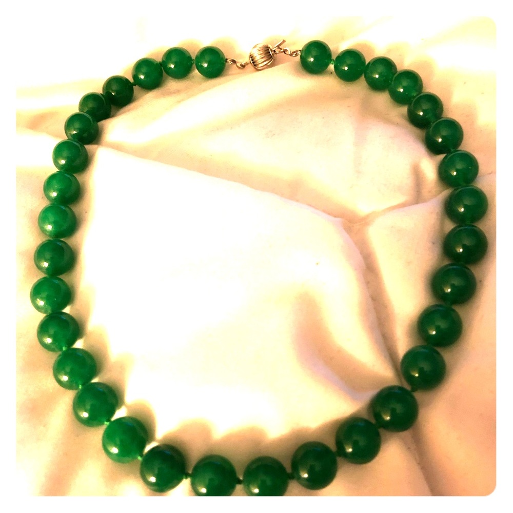 Jade necklace